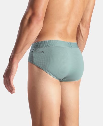 Image of Jockey MM04 Men Microfiber Mesh Elastane Stretch Performance Active Wear Brief with StayDry Technology