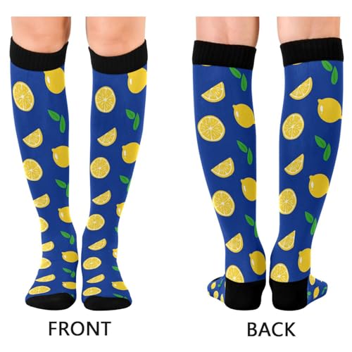 Image of Compression Socks for Women & Men, Knee High Socks for Circulation Medical Running Athletic Nurse Travel