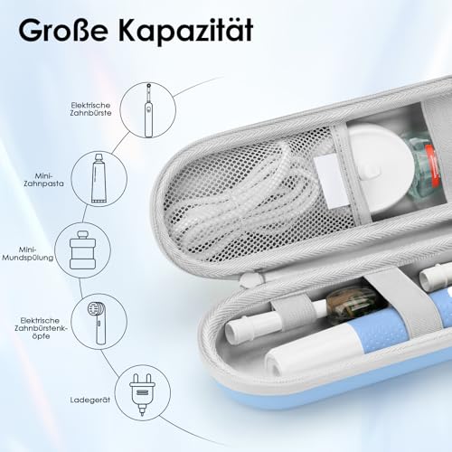 Yinke Etui podróżne na szczoteczki do zębów elektrycznej