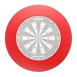 KOTO darts – KOTO - Dartscheibe Surround Rot, Dartscheibengröße, Dart Sch