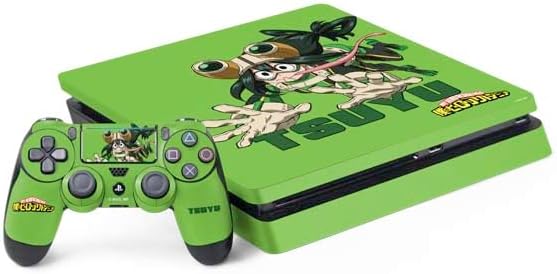 Skinit Decal Gaming Skin Compatible with PS4 Slim Bundle - Officially Licensed My Hero Academia Shoto Todoroki Season 4 Design
