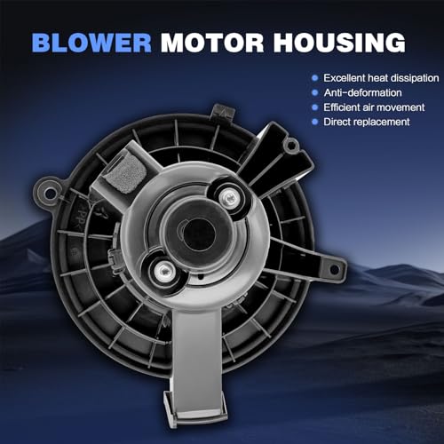 Image of 700236 HVAC Blower Motor Assembly Replacement for Chevy 2007-10 Silverado 1500 /2500 /3500(HD),09-13 Traverse,for GMC 07-11 Sierra 1500,2007-13 Acadia,for Buick 2008-12 Enclave,for Saturn Outlook