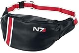 Fan-Merch, Filme, Gaming Mass Effect N7 Unisex Gürteltasche Standard 100% Polyurethan Fan-Merch, Filme, Gaming
