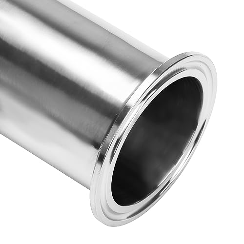 Image of DERNORD Reducing Clamp Tee 3 Way Stainless Steel 304 Sanitary Fitting (Pipe OD: 2 inch x 2 inch x 1 inch)