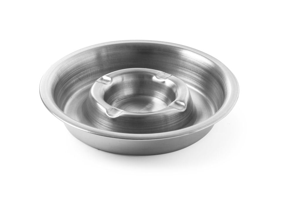 HENDI Ashtray with fire rim, ⌀160x(H)30 mm