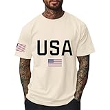 Photo Gallery 2025 mens independence day happy 4th of july maglietta da uomo usa vintage streetwear cotone stampa top maglietta da uomo maglietta sportiva girocollo manica corta estiva maglietta, beige., l Photo Gallery 2025 mens independence day happy 4th of july maglietta da uomo usa vintage streetwear cotone stampa top maglietta da uomo maglietta sportiva girocollo manica corta estiva maglietta, beige., l