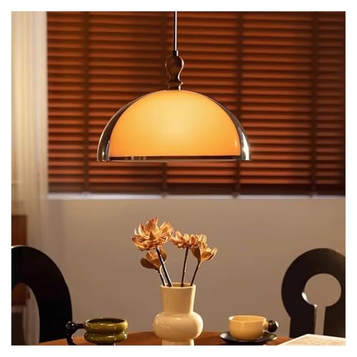 Suspension LED réglable pour illuminer une table à manger japonaise rétro