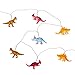 Lights4fun, Inc. 12 Dinosaur Battery Operated LED Indoor Kids Bedroom String Lights