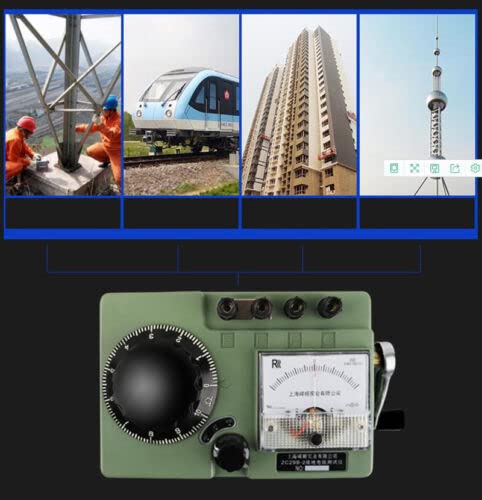 Brand New ZC29B-1 Ground Resistance Tester 0-1000 Ohm