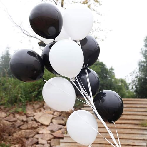 Image of AIM & GGKK 12 Inch Red White and Navy Blue Balloons,Navy Blue and Red Confetti Latex Balloons Party Decorations Supplies,Pack of 50