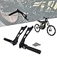 Surron Hintere Fußrasten Kit Sur Ron Fußpedale Auflagen mit Halterung für Elektro Dirt Bike Surron/Sur Ron S/Sur Ron X/Sur Ron L1E/X160/X260 Schwarz