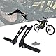 Surron Hintere Fußrasten Kit Sur Ron Fußpedale Auflagen mit Halterung für Elektro-Dirt Bike Surron/Sur Ron S/Sur Ron X/Sur Ron L1E/X160/X260 schwarz