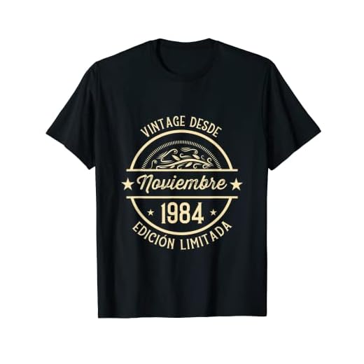 Cumpleaños Hombre Regalos Vintage Desde Noviembre 1984 Camiseta
