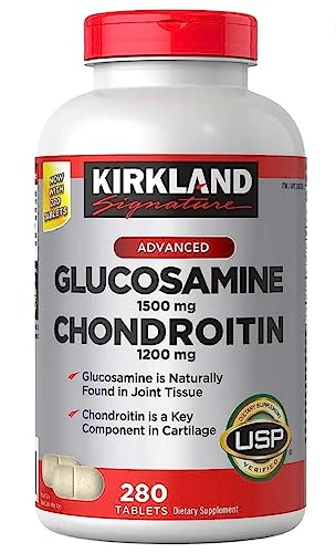 Kirkland Signature Advanced Glucosamine 1500mg Chondroitin 1200mg – 280 Tablets Kirkland Signature Advanced Glucosamine 1500mg Chondroitin 1200mg – 280 Tablets