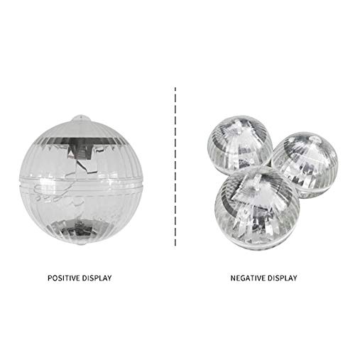 Ajcoflt Lâmpada solar de água flutuante para piscina com luz flutuante Lâmpada de decoração de jardi