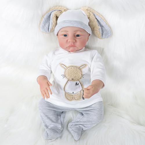 Muñeco Bebé Reborn Realista de 16 Pulgadas miniatura 4