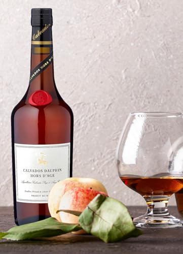 Dauphin Calvados Hors d‘Age – Lang gereifter, fruchtbetonter Apfelbrand aus der Normandie mit 40% vol. (1 x 0,7l)