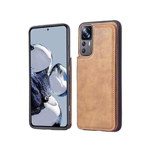 �y Antimam �z�Ή�Xiaomi 12T 5G/12T Pro 5G�p �P�[�X �蒠�^ ���z�^ �V�^ �S�ʕی� �ϏՌ� �C�菝�h�~ �y�� �����ی� �蒠�^ �P�[�X�i���g���u���E���j�V���I�~ �~�[ 12t �v�� ���� PU�v ���΋z�� �|�P�b �Ў葀��