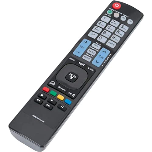Akb72914218 Replacement Remote Control Fit For Lg Lcd Led Plasma Tv 55Lm6700 55Lm8600 55Lm9600 60Pm6700 42Lm6200 47Lm8600Uc 42Lm6200Ue 47Ld650Ua 42Le5500 60Pk750-Ua 42Ls5650Ud 47Le5400-Uc #TOP1