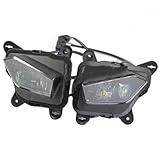 YAKISA Moto Faros Delanteros Para Kawasaki ZX10R ZX10RR ZX 10R 10RR 2022 2023 2024 Faro Delantero De Motocicleta Linterna Para Cabeza Headlight Conjunto(For ZX1*0R 21-24)