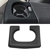 Jaronx Compatible with Ford F150 Cup Holder Pad Replacement 2004-2014, Bench Seat Center Console Cup Holder Armrest Pad Replacement (Black)