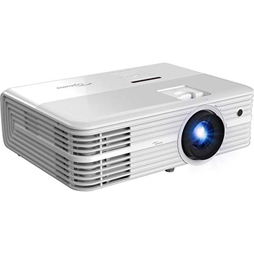 Optoma UHD52ALV True 4K UHD Smart Projector | Super Bright 3500 Lumens | HDR10 + HLG Support | Works with Alexa and Google Assistant | Voice Command | Support IFTTT