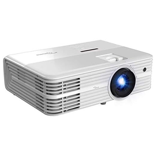 Optoma UHD52ALV True 4K UHD Smart Projector | Super Bright 3500 Lumens | HDR10 + HLG Support | Works with Alexa and Google Assistant | Voice Command | Support IFTTT