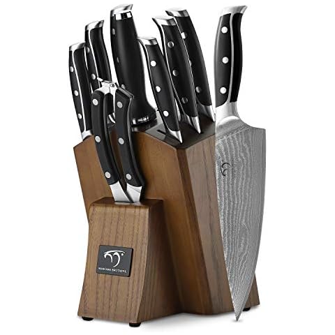 Juego de 9 cuchillos de Cocina NANFANG BROTHERS Cover