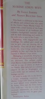 Hardcover The Marine Corps Wife Book