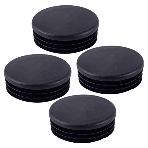 beler 4pcs Black Frame Hole Cover Plugs Car Girder Tube Fit For 2018 Jeep Wrangler JL