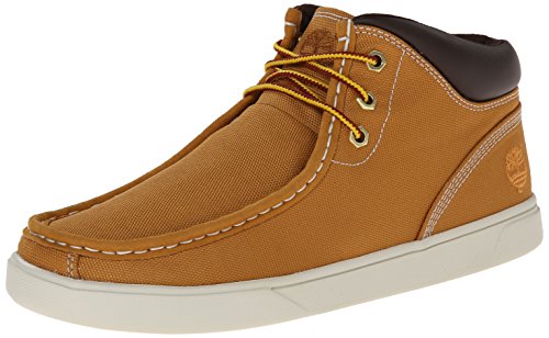 Timberland Men's Groveton Canvas Moc Toe Chukka Snow Boot