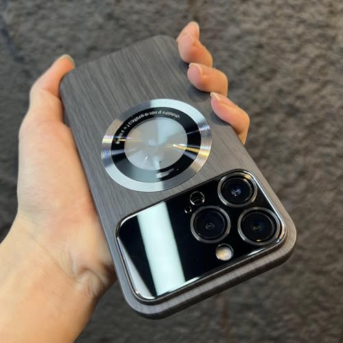 Housse de protection pour appareil photo iPhone 13 Pro Max, étui magnétique noir de voyage