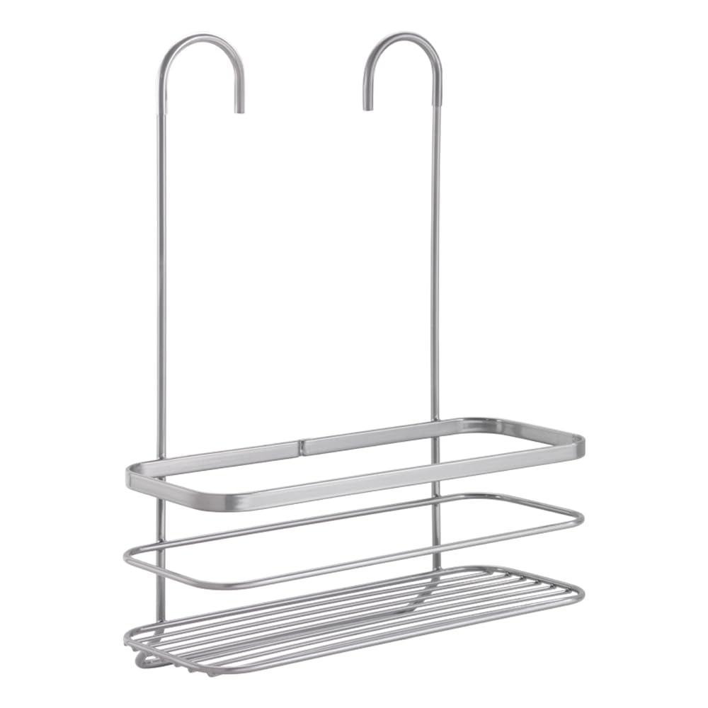 Metaltex Shower Shelf for Shower Rail Origin LUXY, Duschenboy with Hooks