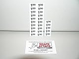 (25) SNACK VENDING MACHINE $1.00 / $1.05 PRICE LABELS - Free Ship!