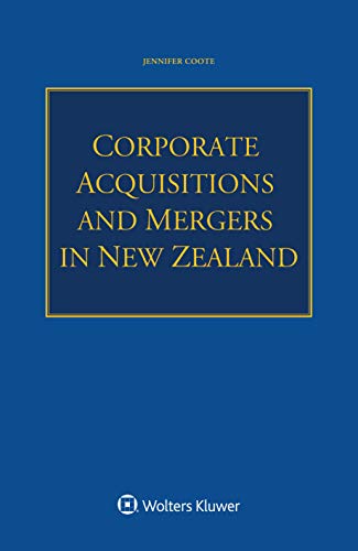 Corporate Acquisitions and Mergers in New Zealand