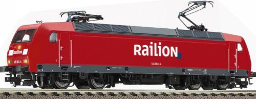 Preisvergleich Produktbild Fleischmann 854320 ELLOK BR145 rot Railion Ep5