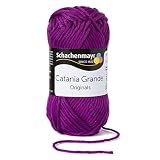 Alcance del suministro: 1x Schachenmayr Catania Grande, 50g / Lana de punto de alta calidad de la edición de verano mix&knit / hilo disponible en diferentes colores / prueba de punto: 10x10 = 16Mx22R