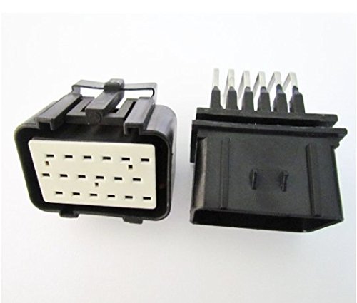 Cnkf 5 Sets Tyco Amp 18 Pin Way Male And Female Car Waterproof Ecu Auto Connector Pbc 344106-1 Includes Terminals And Seals #TOP5