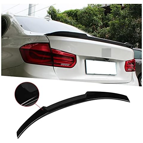 Auraroad Rear Spoiler Wing Compatible with E90 3 Series Sedan 2006-2011& E90 M3 Sedan 2008-2012 Trunk Spoiler Wing ABS Glossy Black,Will not fit for 2-Door or Wagon Models Cover