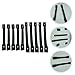 TEHAUX 10pcs Durable Indoor Speaker Handles Practical Pull Handles for Easy Installation Sturdy Design for Use for Audio Equipment and Cabinetry