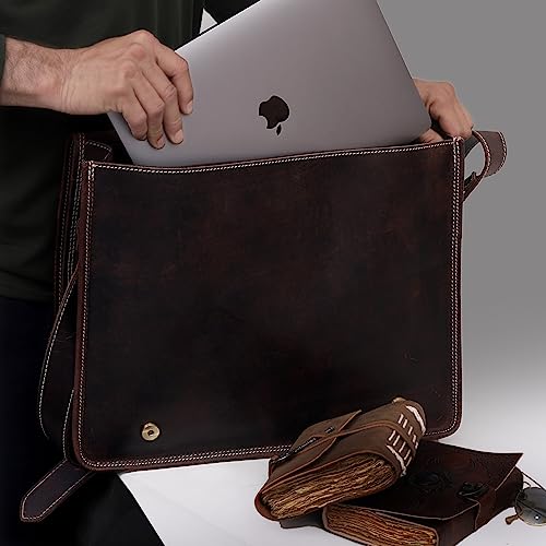 11 inch Small Crossbody Shoulder Genuine Leather iPad/Tablet Vintage Messenger Bag For 10.5 inch iPad Pro for Women & Men2