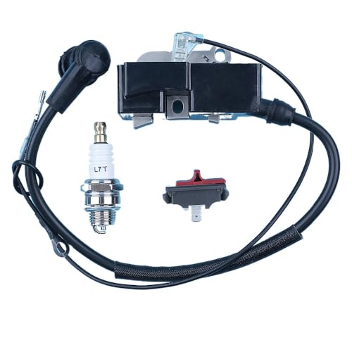 Bobine d'allumage pour tronçonneuse Husqvarna 365 372XP et kit bougie interrupteur - 4