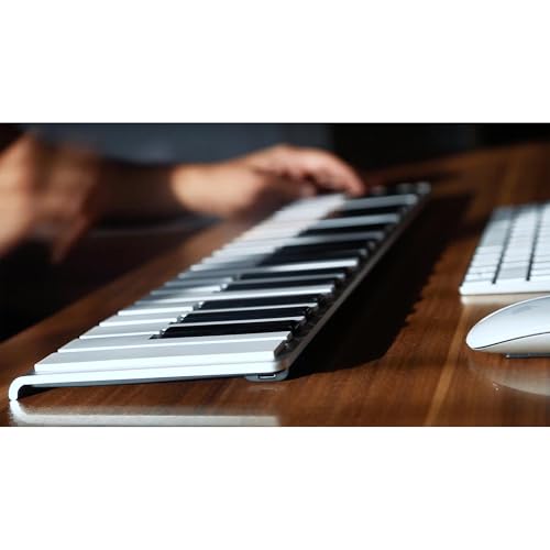 Image of Xkey 37 USB Limited Edition MIDI Keyboard - Apple-Style Ultra-Thin Aluminum Frame, 37 Full-Size Velocity-Sensitive Keys, Polyphonic Aftertouch, Simply Plug & Play (Xcable Not Included)