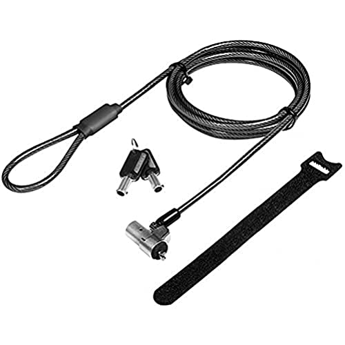 LogiLink NBS012 Notebook Diebstahlsicherung mit Noble Lock Schloss 3,2x4,5mm 360° Stahlseil