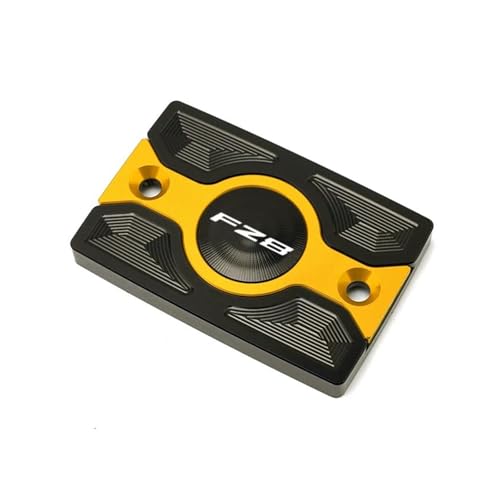Bouchon réservoir liquide de frein Yamaha FZ8 en aluminium CNC anodisé or