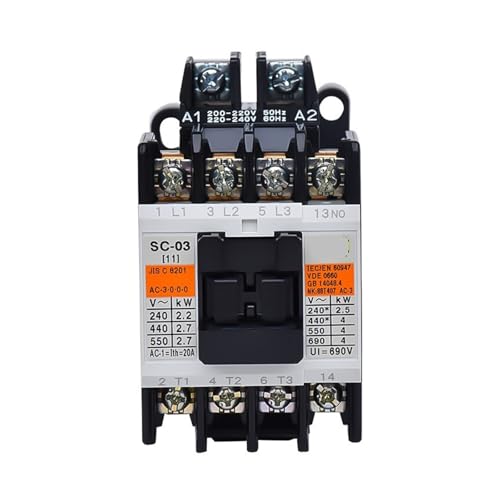 Contacteur CA électromagnétique SC-03 bobine pour circuit industriel
