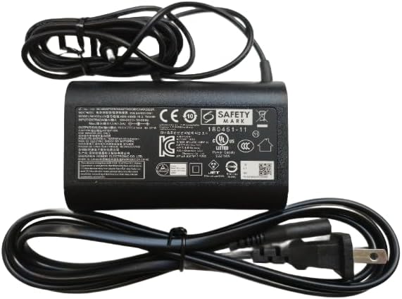 XTQ 48W 19v 2.53a Round tip Size 3.0mm * 1.0mm Charger ADS-48MS-19-2 19048E EAY65249101 Compatible with LG Gram 13.3" 14" 15" 16" 17" Series + Power Cable