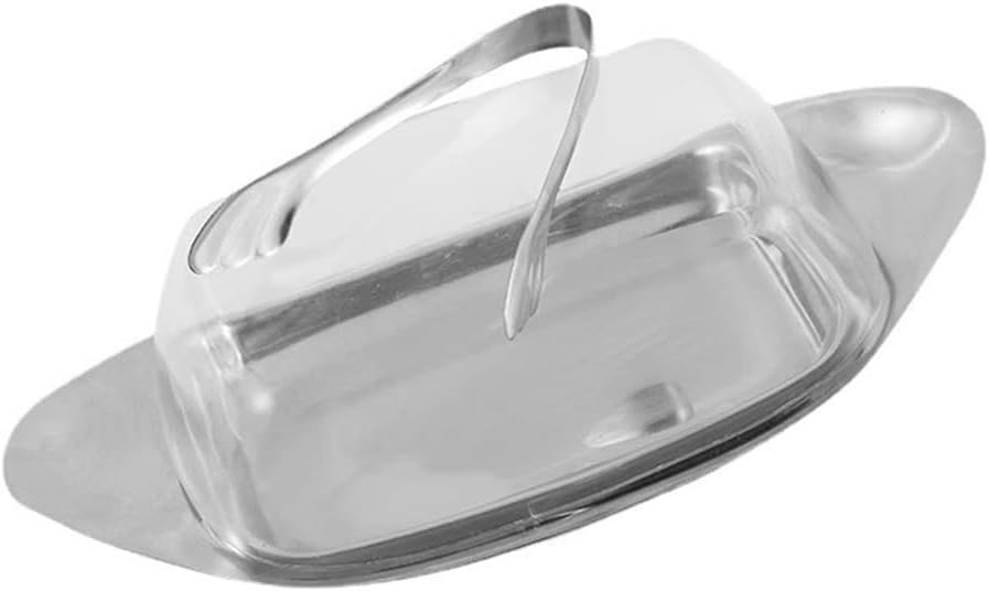 Butter Dishes Stainless Steel Butter Box, Butter Box, Preservation Box, Butter Preservation Plate, Cheese Dish, Butter Food Dish Butter Storage