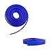 Oedema Shower Bottom Waterproof Door Rubber Seal 118 Inch Long Silicone Door Seal Strip for Shower Door Replacement Parts, Blue