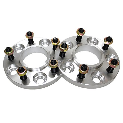 デュラックス(Durax) ハブ付ワイドトレッドスペーサー （シルバー／銀） PCD114.3-5H-M12-P1.5-20mm 2